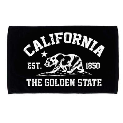 California The Golden State Est 1850 Microfiber Hand Towel