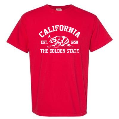 California The Golden State Est 1850 Garment-Dyed Heavyweight T-Shirt