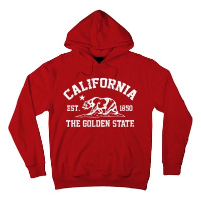 California The Golden State Est 1850 Hoodie