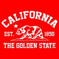 California The Golden State Est 1850 Kids T-Shirt