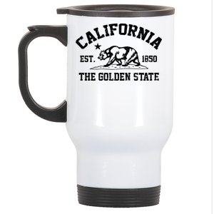 California The Golden State Est 1850 Stainless Steel Travel Mug