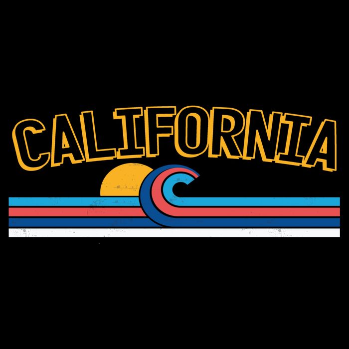 California Wave Cooling Performance Crew T-Shirt