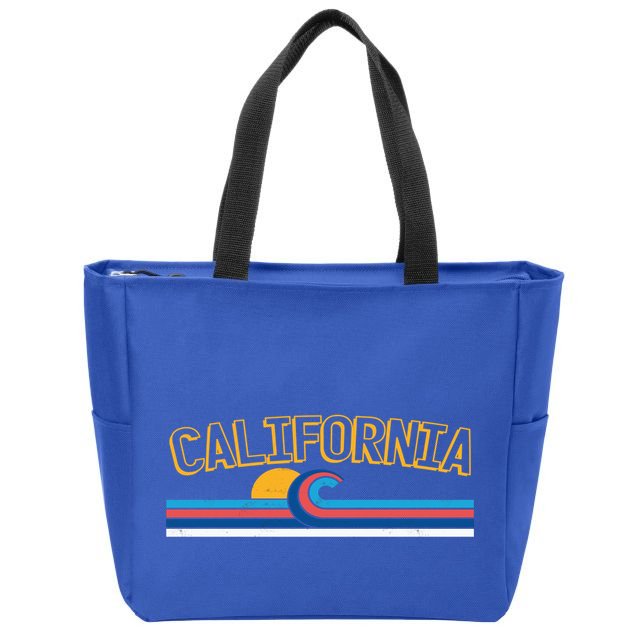 California Wave Zip Tote Bag