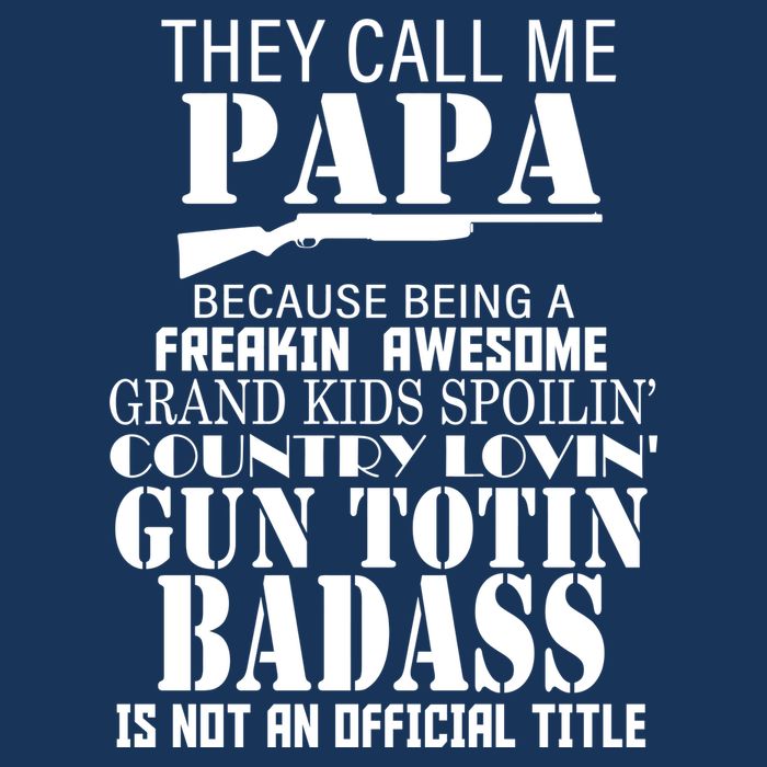 Call Me Badass Papa Spoiling Grandkids Short Acrylic Beanie