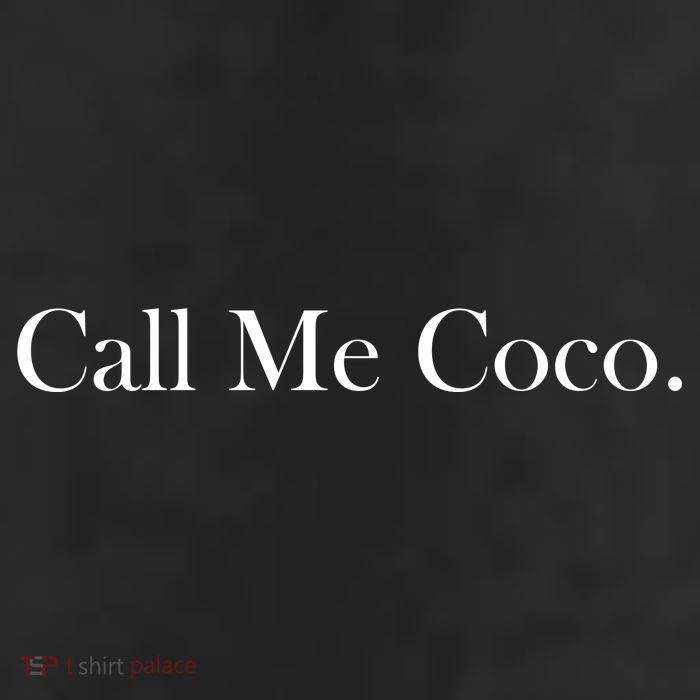 Call Me Coco 11oz C Handle Ceramic Mug