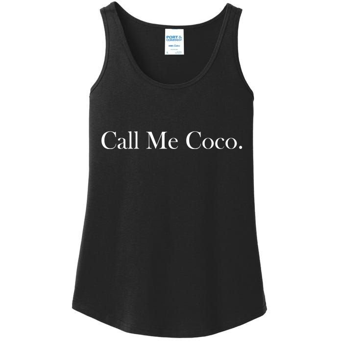 Call Me Coco Ladies Essential Tank