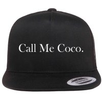 Call Me Coco Flat Bill Trucker Hat