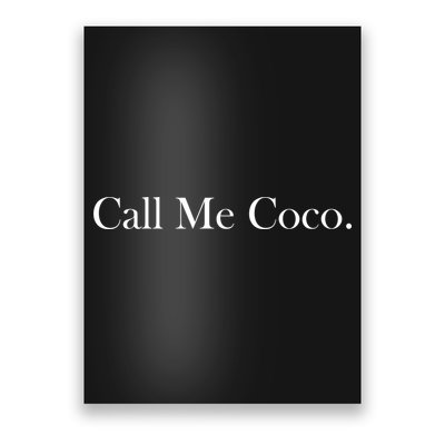 Call Me Coco Poster