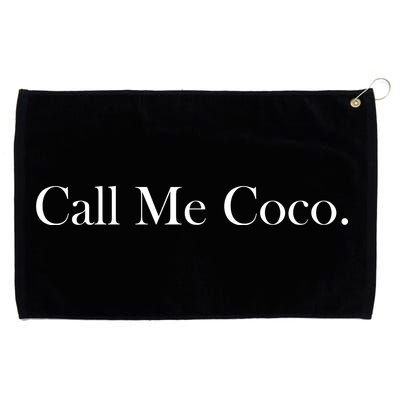 Call Me Coco Grommeted Golf Towel