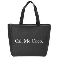 Call Me Coco Zip Tote Bag