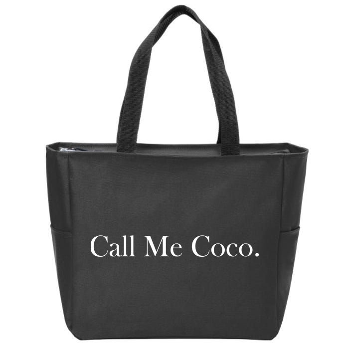 Call Me Coco Zip Tote Bag