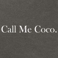 Call Me Coco Cotton Canvas Backpack