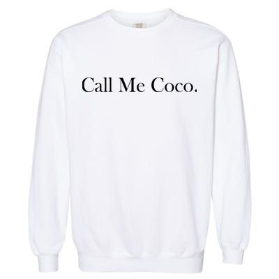 Call Me Coco Garment-Dyed Sweatshirt