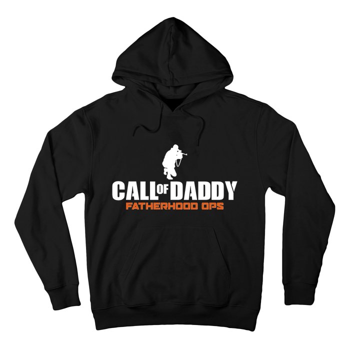 Call of Daddy Fatherhood OPS Gamer Dad Hoodie