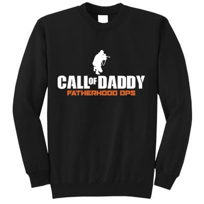Call of Daddy Fatherhood OPS Gamer Dad Sweatshirt