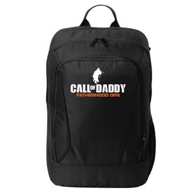 Call of Daddy Fatherhood OPS Gamer Dad City Backpack