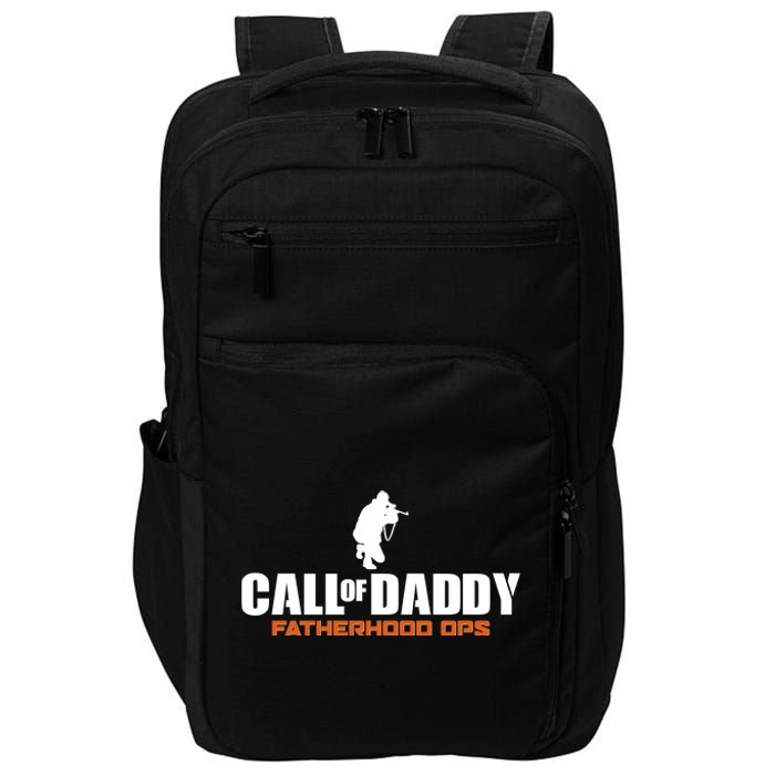 Call of Daddy Fatherhood OPS Gamer Dad Impact Tech Backpack