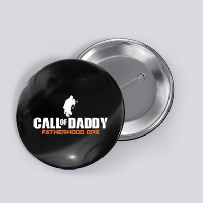 Call of Daddy Fatherhood OPS Gamer Dad Button