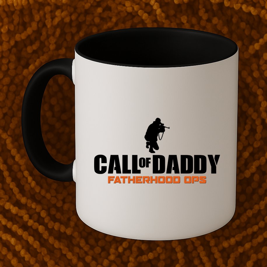 Call of Daddy Fatherhood OPS Gamer Dad Mug