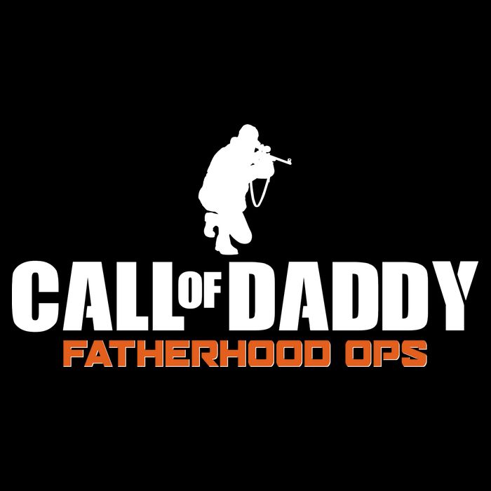 Call of Daddy Fatherhood OPS Gamer Dad 16 in Basic Backpack