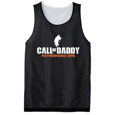 Call of Daddy Fatherhood OPS Gamer Dad Mesh Reversible Basketball Jersey Tank