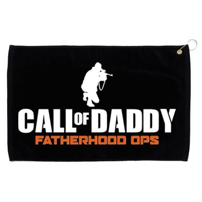 Call of Daddy Fatherhood OPS Gamer Dad Grommeted Golf Towel