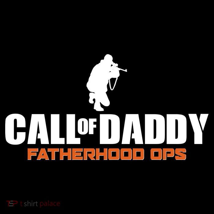 Call of Daddy Fatherhood OPS Gamer Dad Women's V-Neck T-Shirt