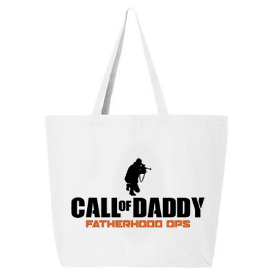 Call of Daddy Fatherhood OPS Gamer Dad 25L Jumbo Tote