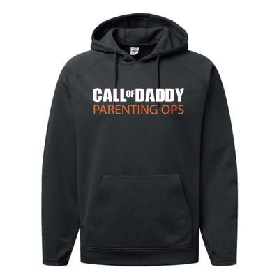 Call of Daddy Parenting Ops Performance Fleece Hoodie