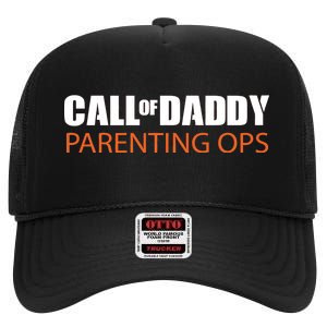 Call of Daddy Parenting Ops High Crown Mesh Back Trucker Hat