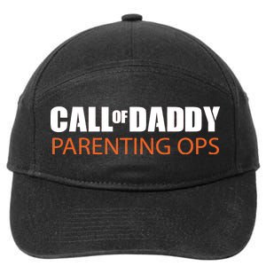 Call of Daddy Parenting Ops 7-Panel Snapback Hat