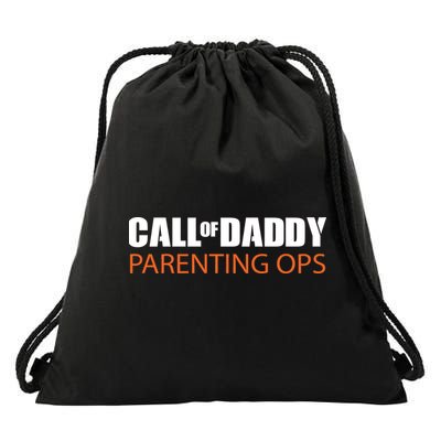 Call of Daddy Parenting Ops Drawstring Bag