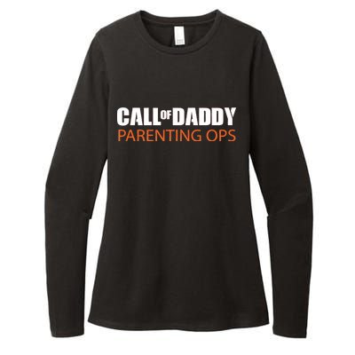 Call of Daddy Parenting Ops Womens CVC Long Sleeve Shirt