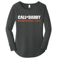 Call of Daddy Parenting Ops Women's Perfect Tri Tunic Long Sleeve Shirt