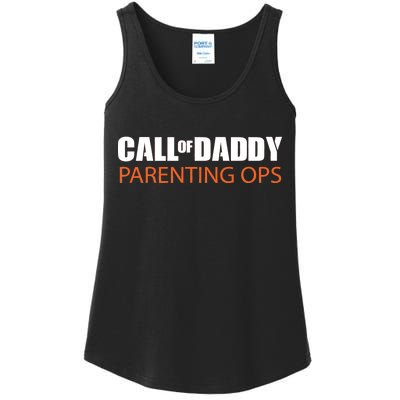 Call of Daddy Parenting Ops Ladies Essential Tank