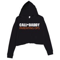 Call of Daddy Parenting Ops Crop Fleece Hoodie
