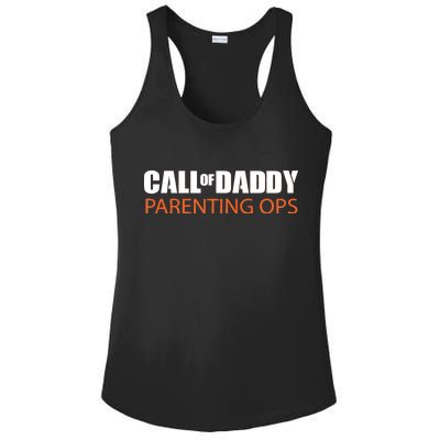 Call of Daddy Parenting Ops Ladies PosiCharge Competitor Racerback Tank