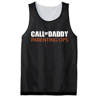 Call of Daddy Parenting Ops Mesh Reversible Basketball Jersey Tank