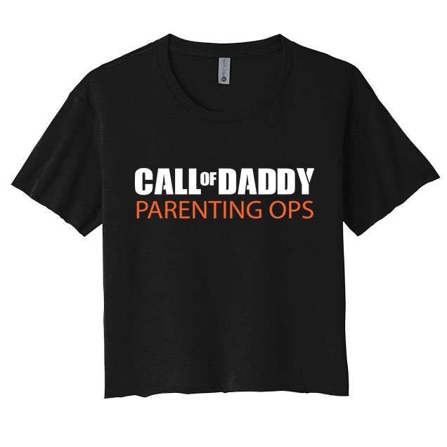 Call of Daddy Parenting Ops Crop Top