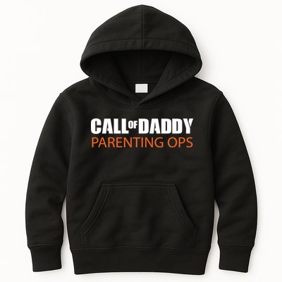 Call of Daddy Parenting Ops Kids Hoodie