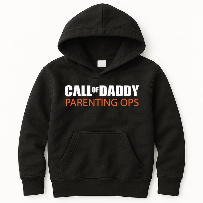Call of Daddy Parenting Ops Kids Hoodie