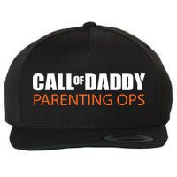 Call of Daddy Parenting Ops Wool Snapback Cap