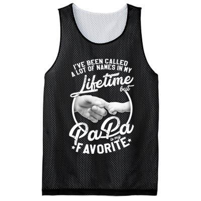 Called Many Names But PaPa Is My Favorite Mesh Reversible Basketball Jersey Tank