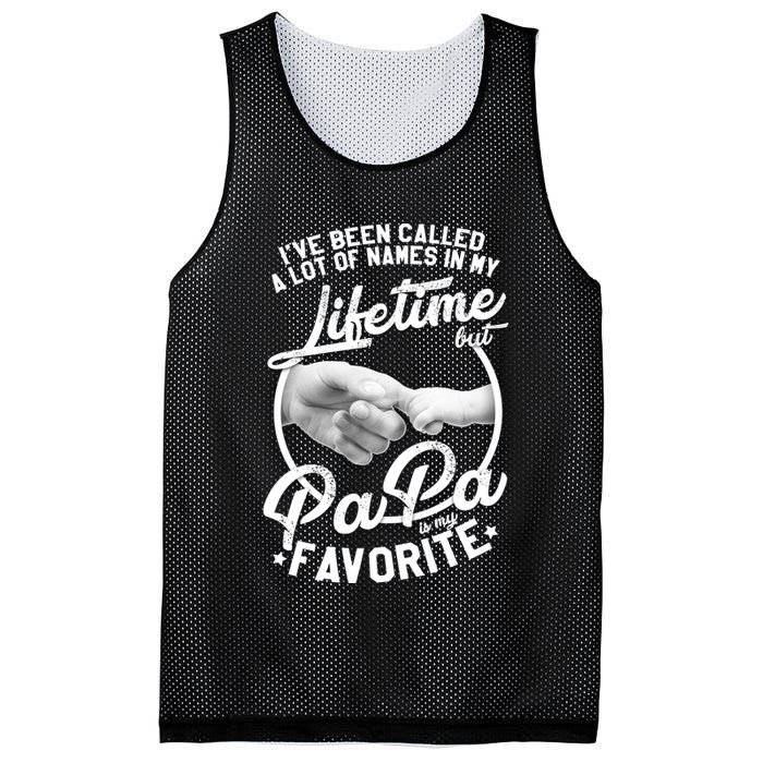 Called Many Names But PaPa Is My Favorite Mesh Reversible Basketball Jersey Tank