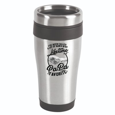 Called Many Names But PaPa Is My Favorite 16oz Travel Tumbler