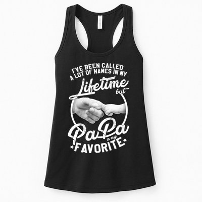 Called Many Names But PaPa Is My Favorite Womens Tank Top