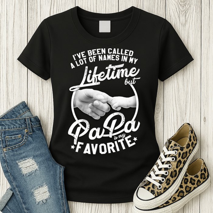 Called Many Names But PaPa Is My Favorite Womens T-Shirt