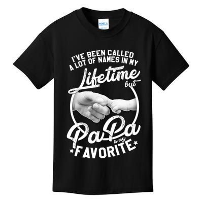 Called Many Names But PaPa Is My Favorite Kids T-Shirt
