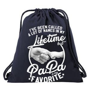 Called Many Names But PaPa Is My Favorite Drawstring Bag