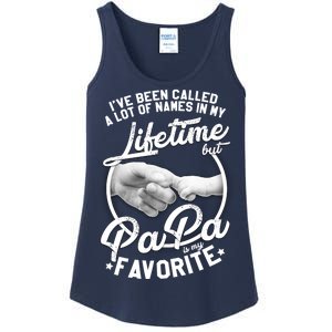 Called Many Names But PaPa Is My Favorite Ladies Essential Tank